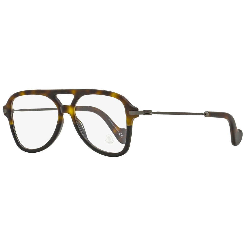 Moncler Pilot Eyeglasses ML5081 056 Havana/Black 56mm 5081